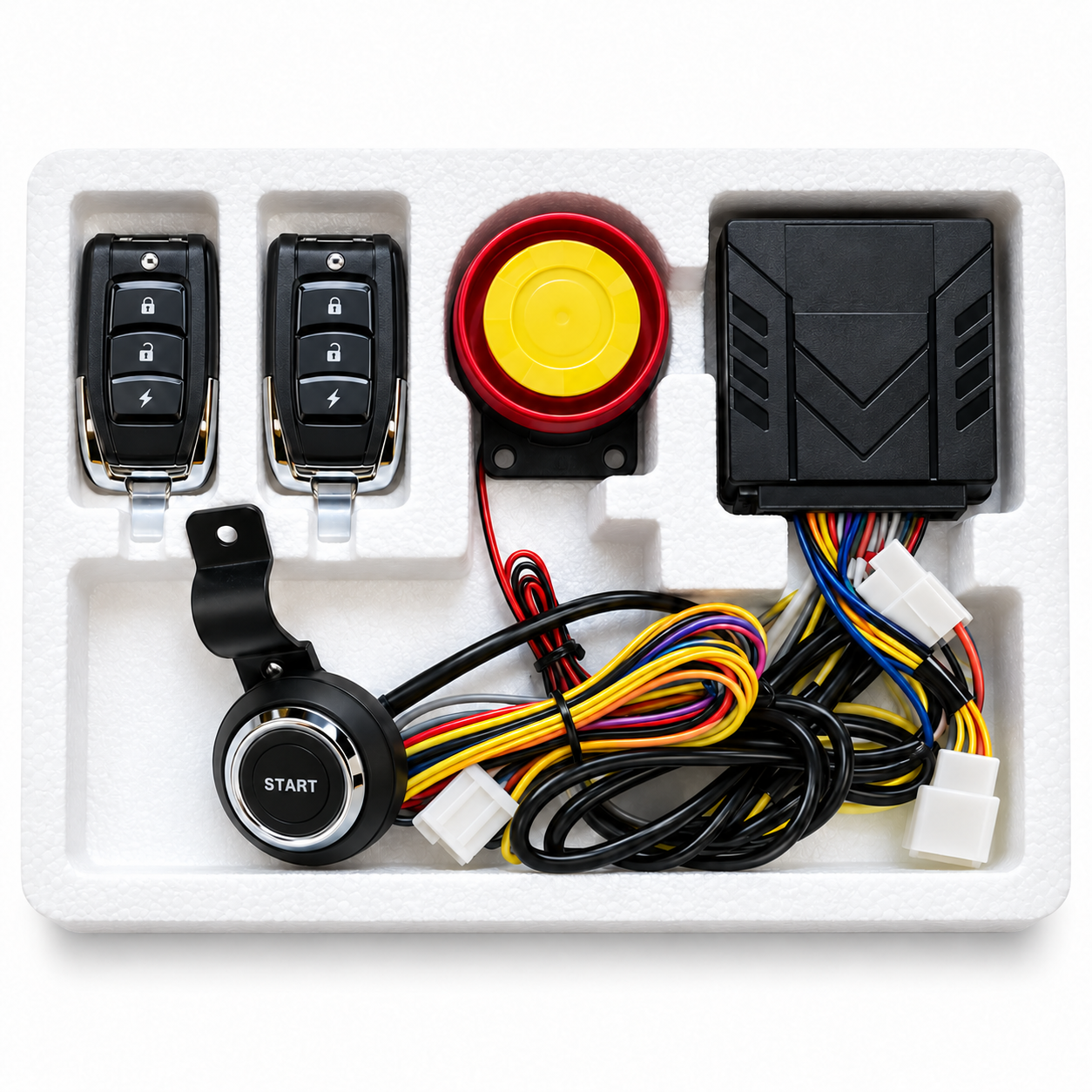 Kit d’alarme moto avec bouton START (1)